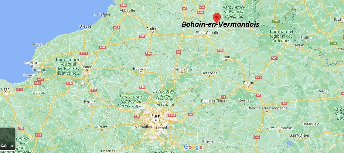 Où se trouve Bohain-en-Vermandois
