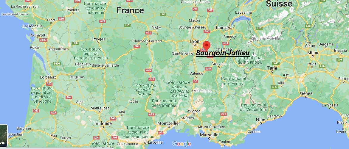 Où se trouve Bourgoin-Jallieu
