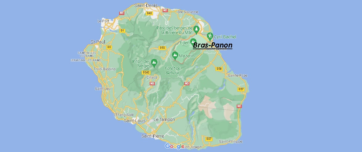 Où se trouve Bras-Panon