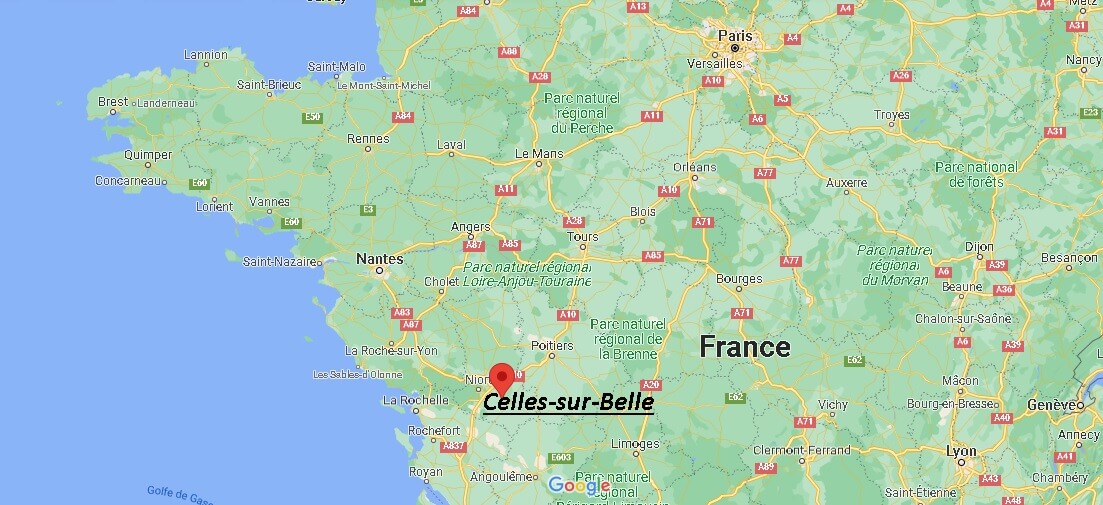 Où se trouve Celles-sur-Belle