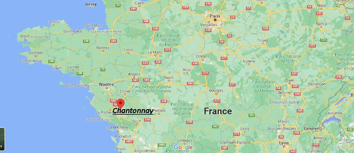 Où se trouve Chantonnay