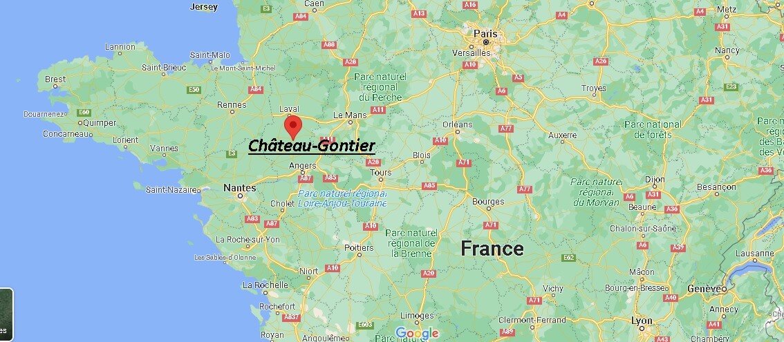 Où se trouve Château-Gontier