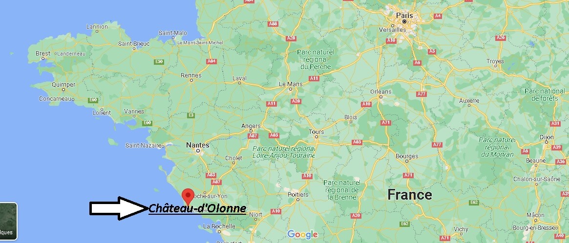 Où se trouve Château-d'Olonne