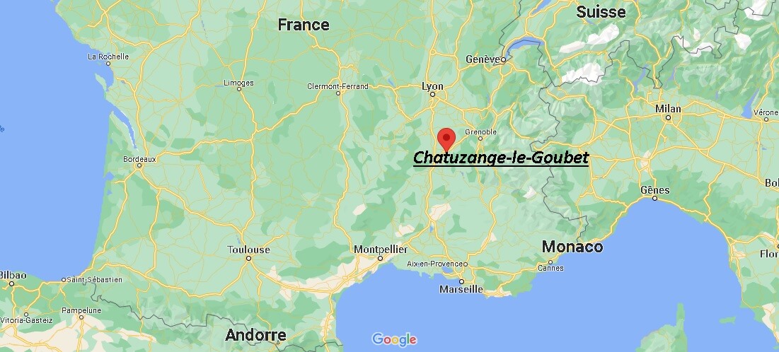Où se trouve Chatuzange-le-Goubet