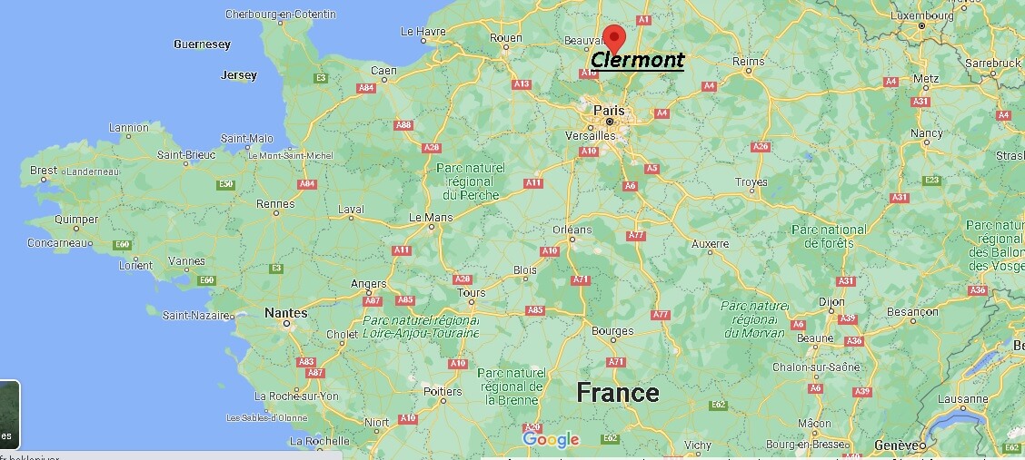 Où se trouve Clermont
