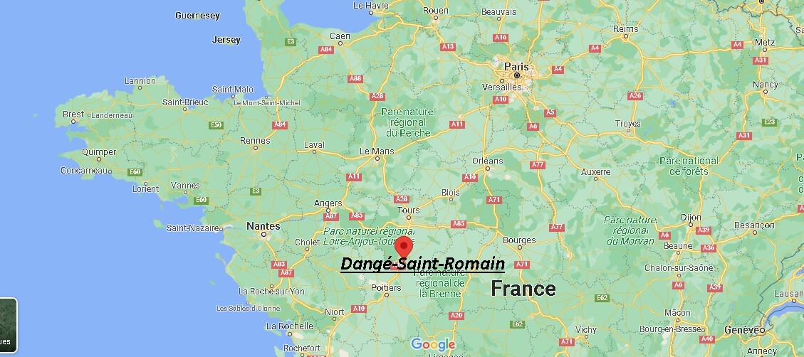 Où se trouve Dangé-Saint-Romain
