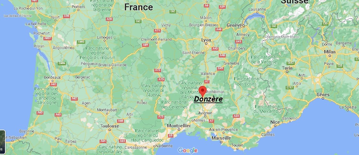 Où se trouve Donzère