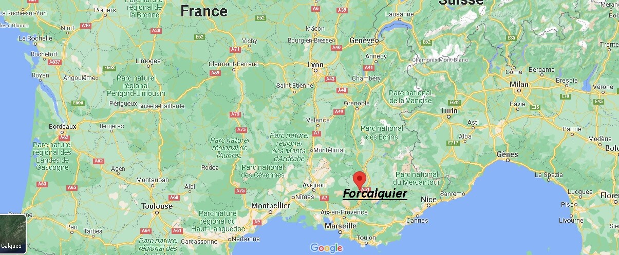 Où se trouve Forcalquier
