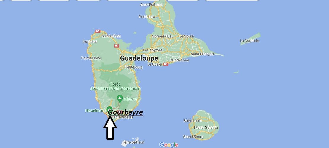 Où se trouve Gourbeyre