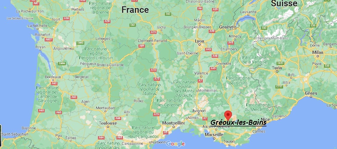 Où se trouve Gréoux-les-Bains