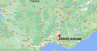 Où se trouve L'Isle-sur-la-Sorgue
