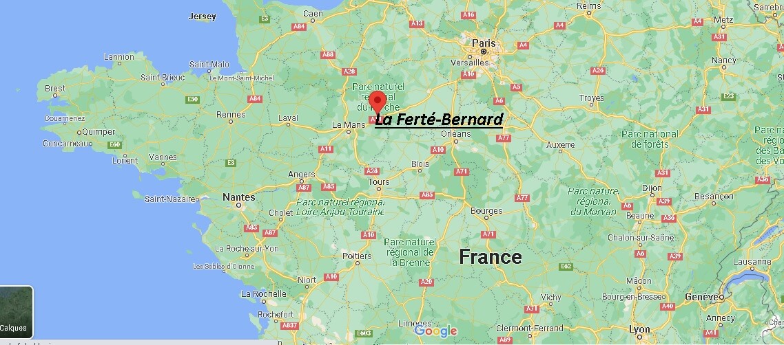 Où se trouve La Ferté-Bernard