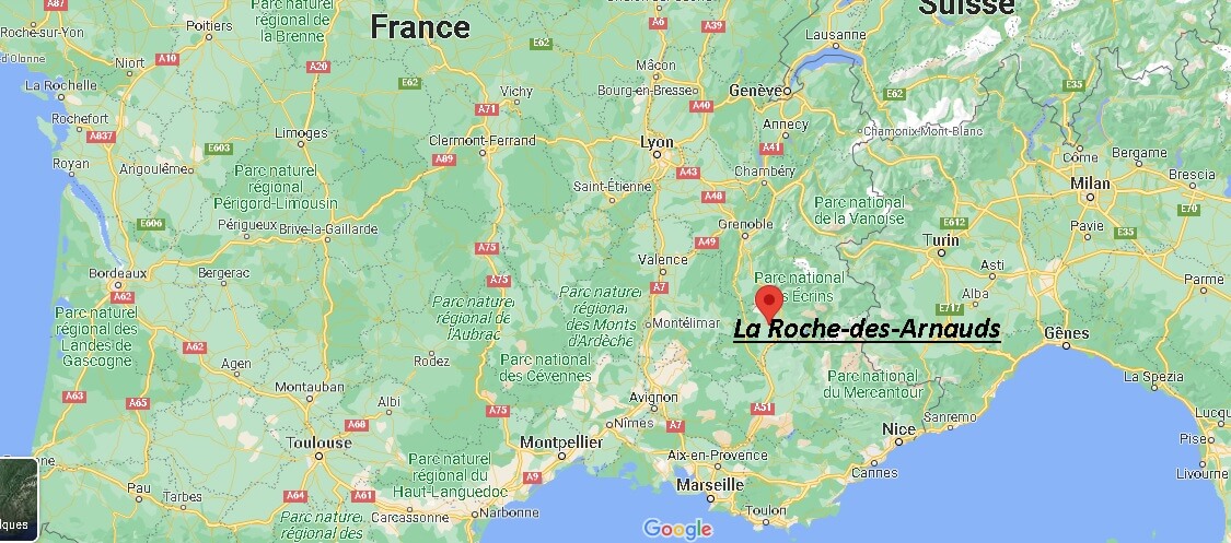 Où se trouve La Roche-des-Arnauds