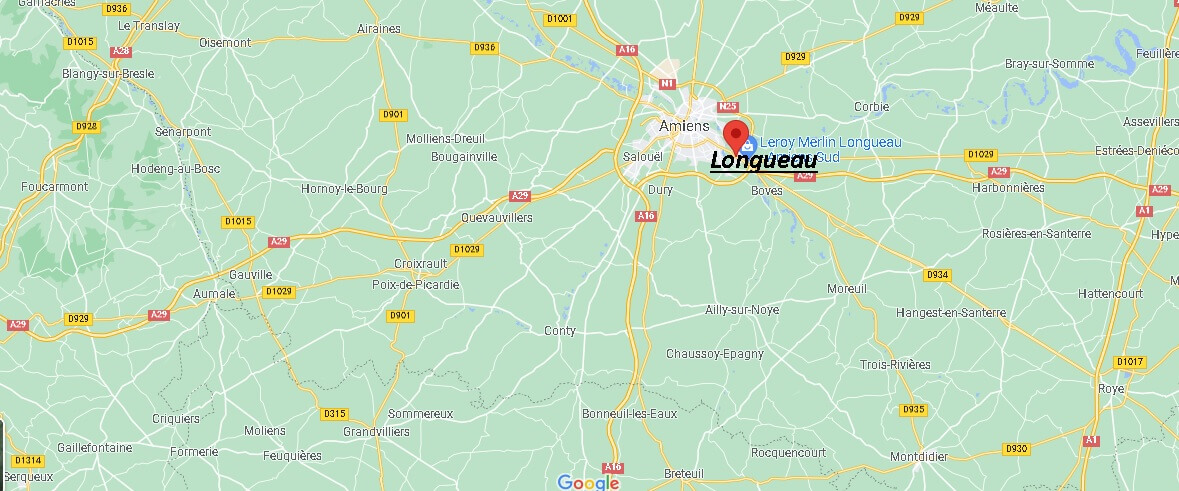 Où se trouve Longueau