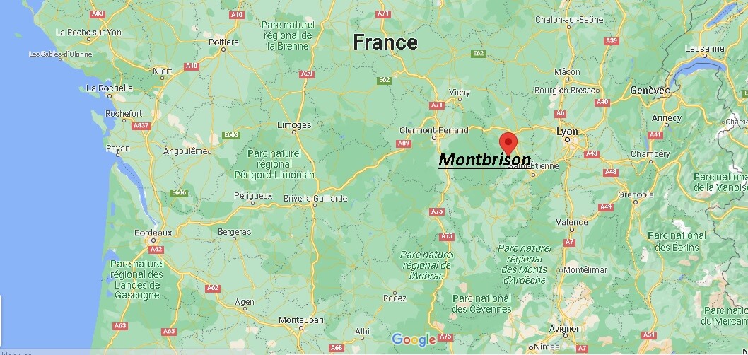 Où se trouve Montbrison