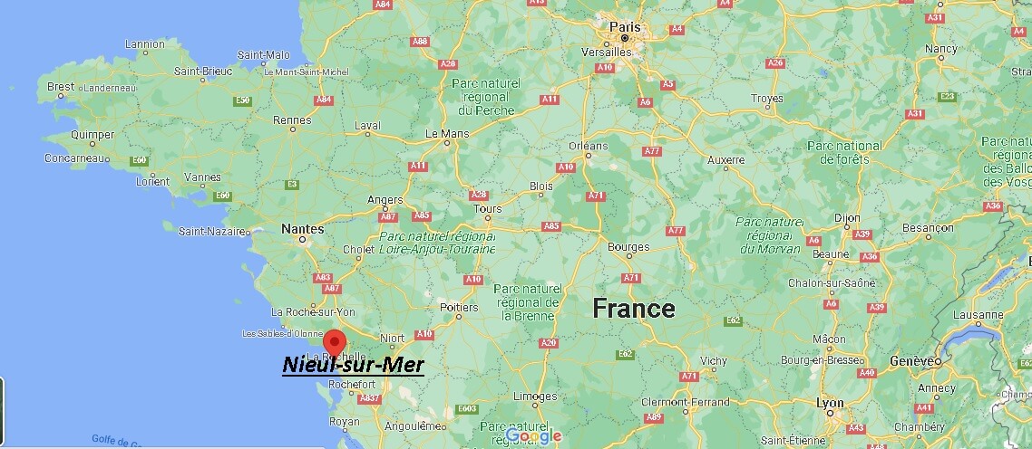 Où se trouve Nieul-sur-Mer