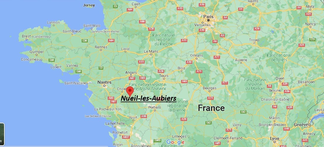 Où se trouve Nueil-les-Aubiers