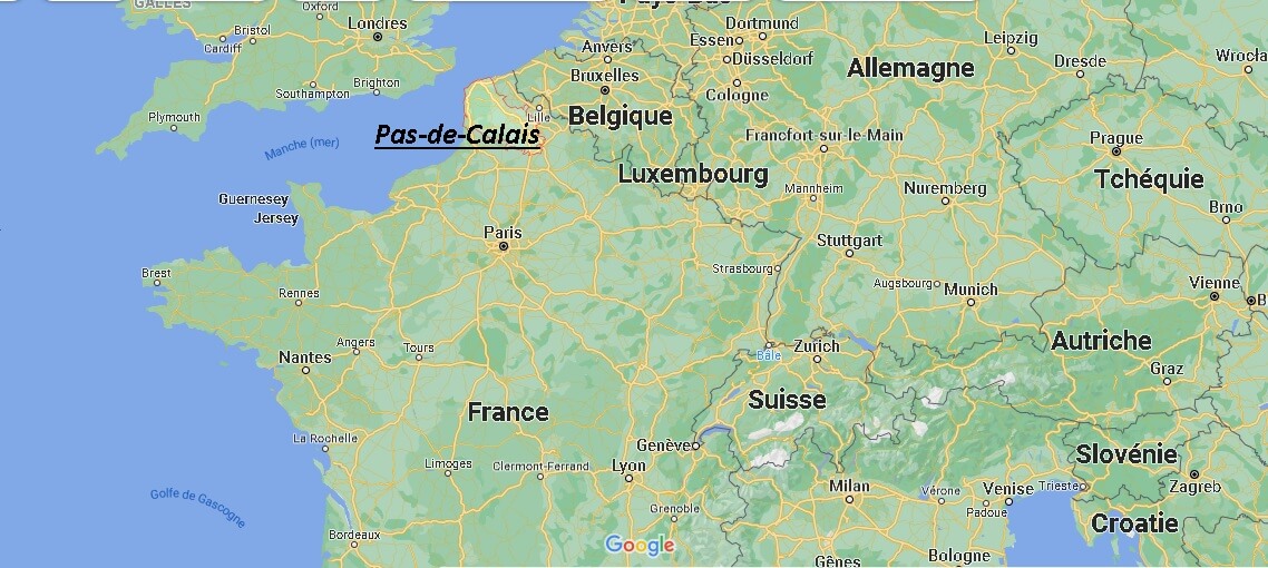 Où se trouve Pas-de-Calais