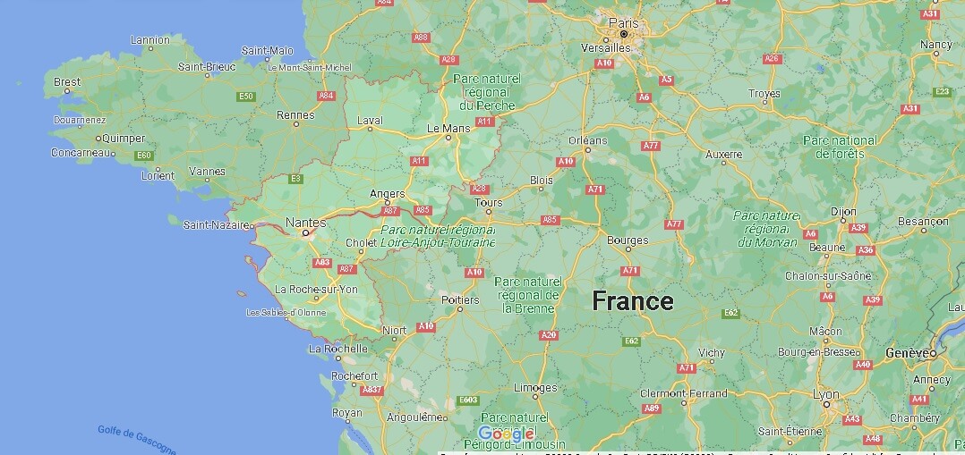 Où se trouve Pays de la Loire