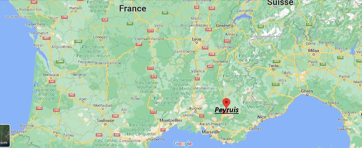 Où se trouve Peyruis