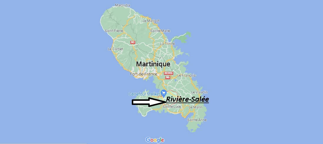 Où se trouve Rivière-Salée