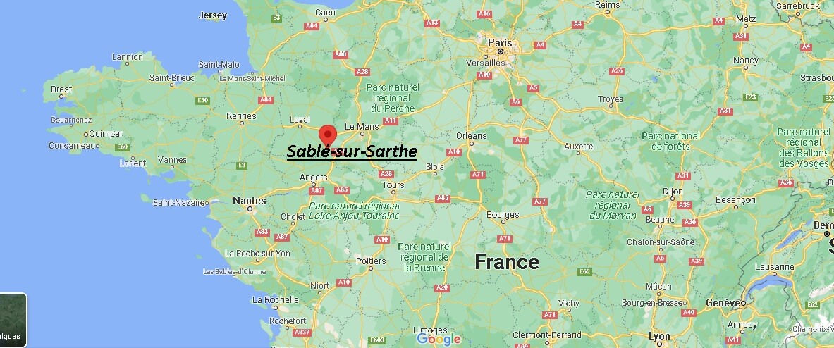 Où se trouve Sablé-sur-Sarthe