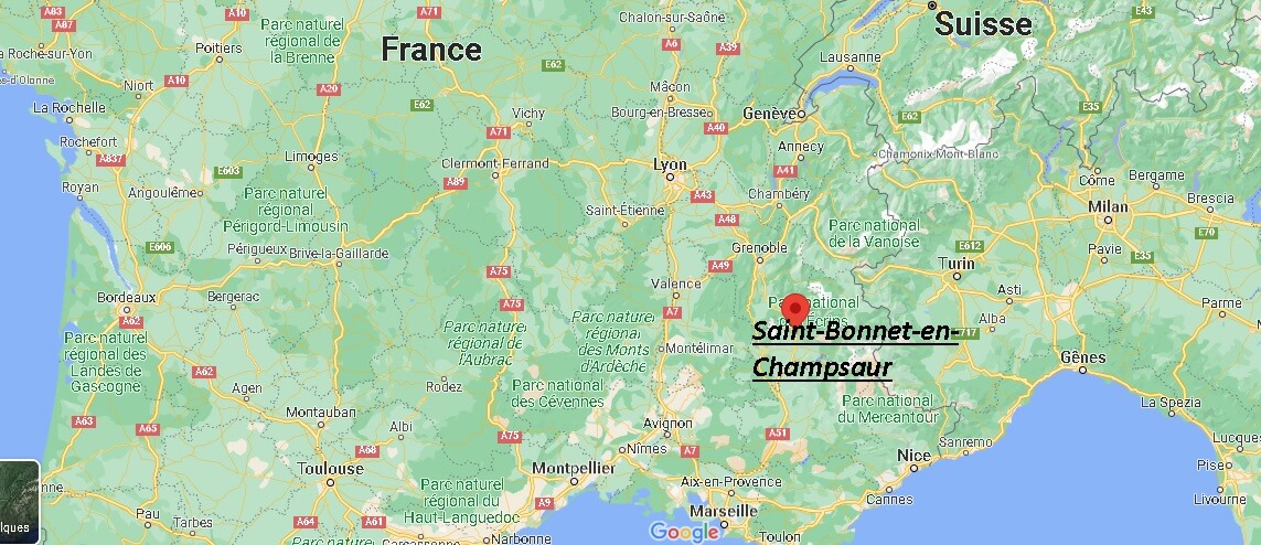 Où se trouve Saint-Bonnet-en-Champsaur