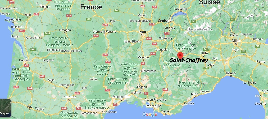 Où se trouve Saint-Chaffrey