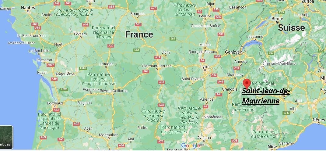 Où se trouve Saint-Jean-de-Maurienne