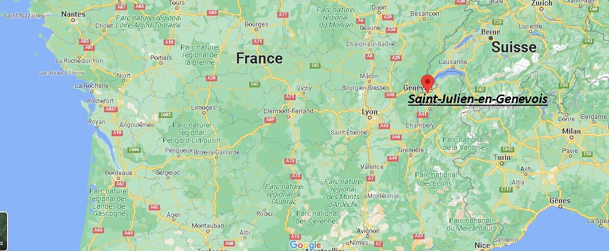 Où se trouve Saint-Julien-en-Genevois