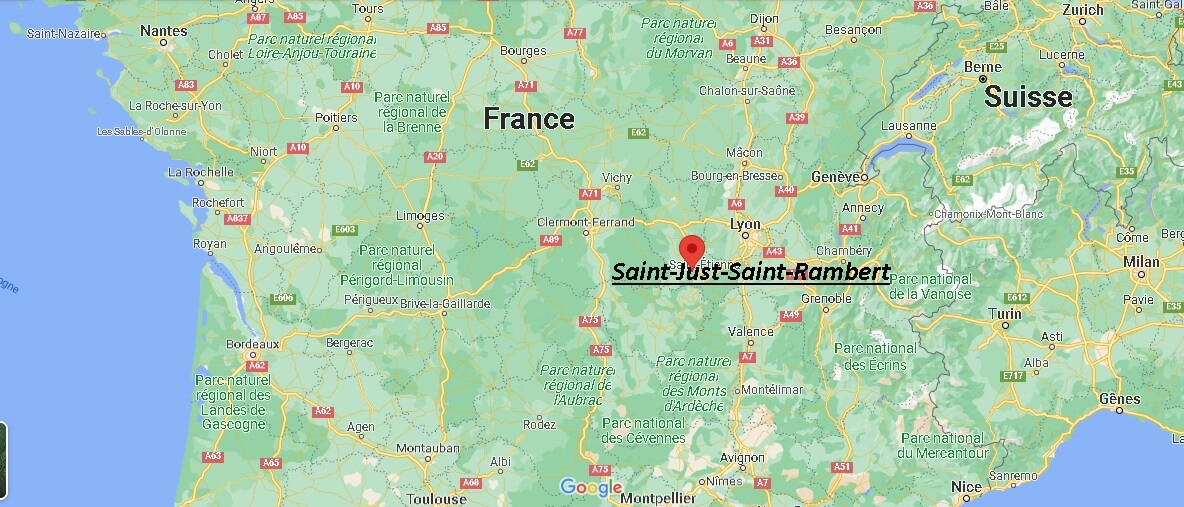 Où se trouve Saint-Just-Saint-Rambert