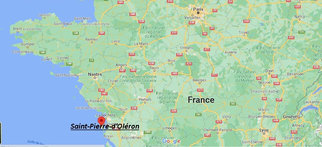 Où se trouve Saint-Pierre-d'Oléron