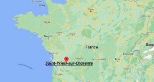 Où se trouve Saint-Yrieix-sur-Charente