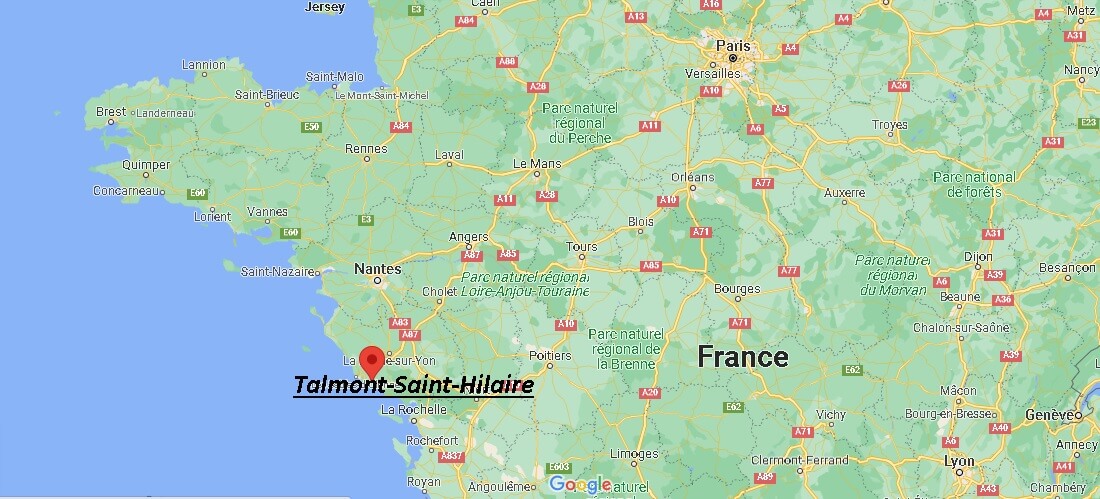 Où se trouve Talmont-Saint-Hilaire