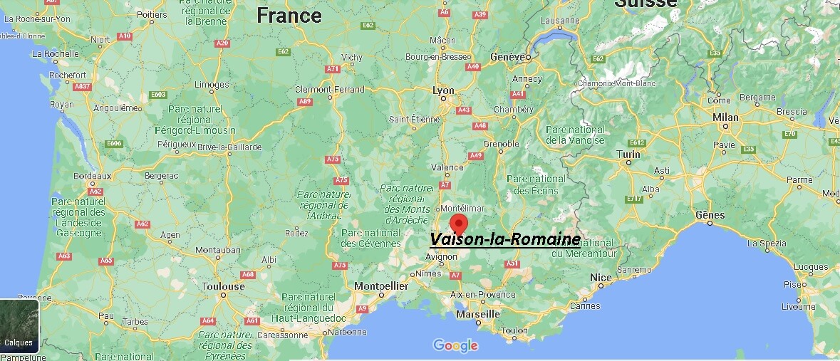 Où se trouve Vaison-la-Romaine