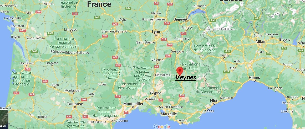 Où se trouve Veynes