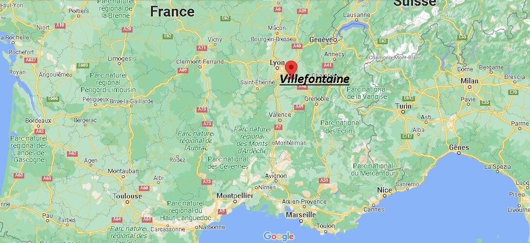 Où se trouve Villefontaine