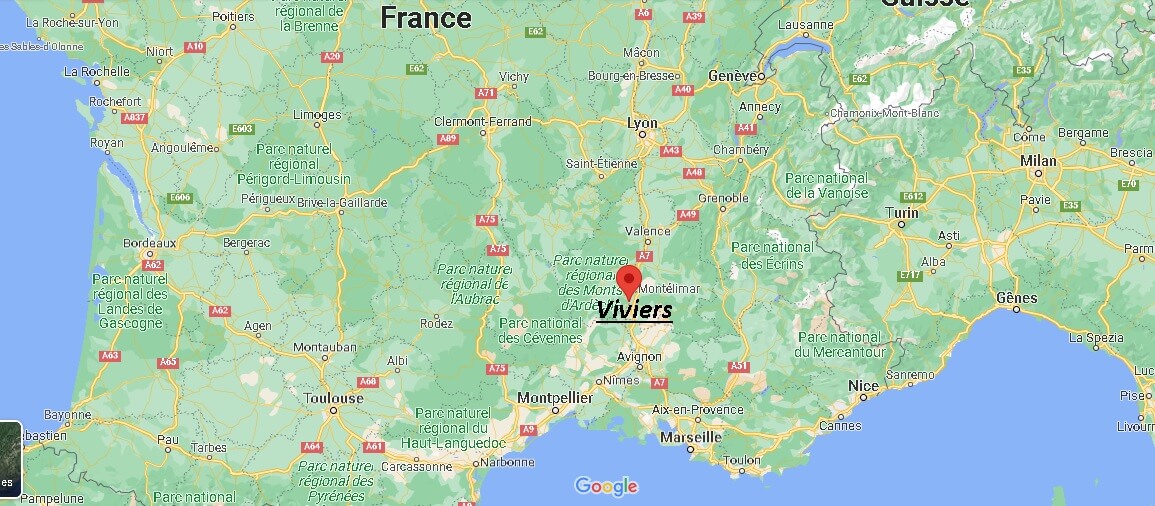 Où se trouve Viviers