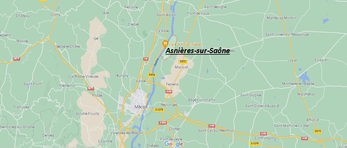Dans quelle région se trouve Asnières-sur-Saône