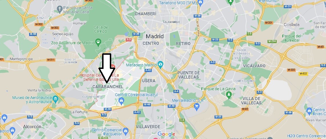 Où se situe Madrid en Espagne