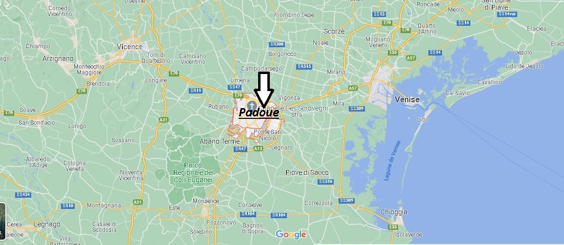 Où se situe la ville de Padoue