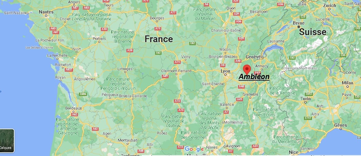 Où se trouve Ambléon