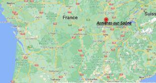 Où se trouve Asnières-sur-Saône
