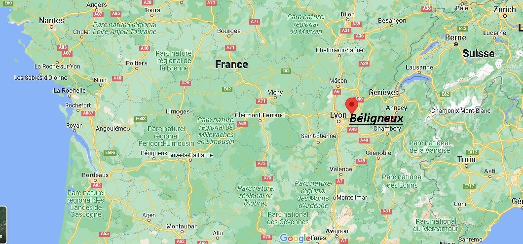 Où se trouve Béligneux