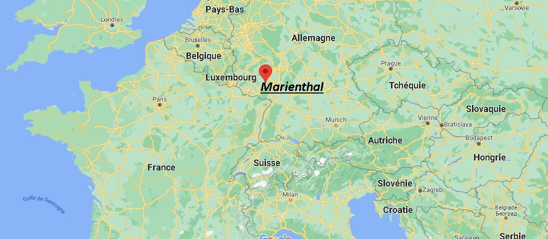 Où se trouve Marienthal Allemagne