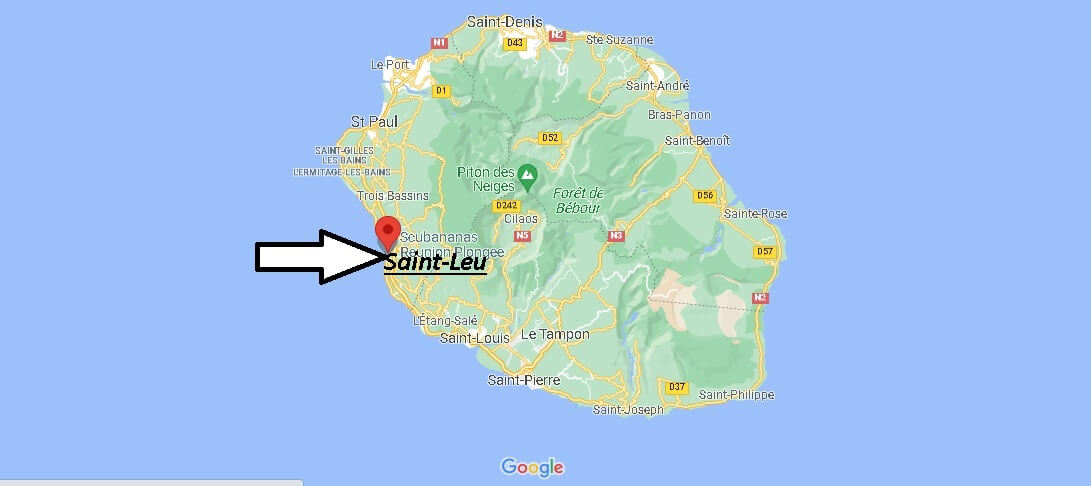 Où se trouve Saint-Leu