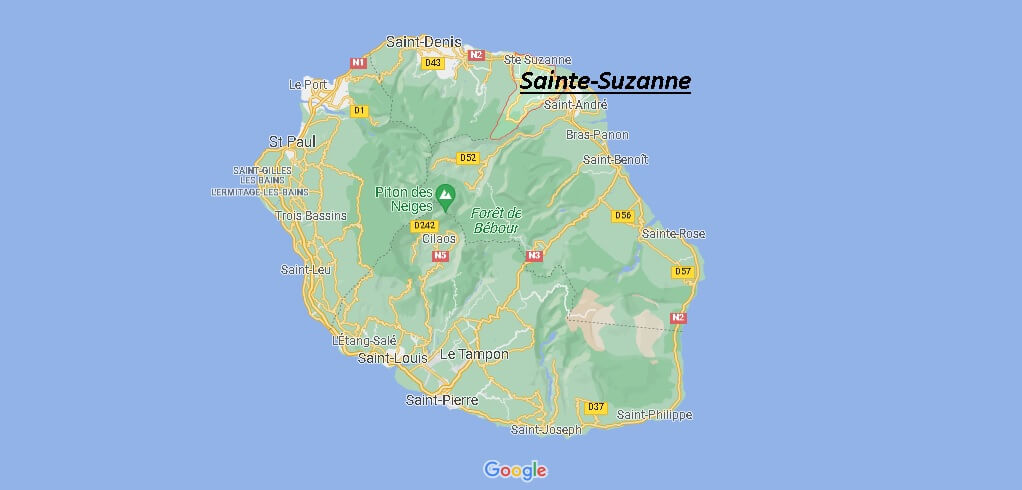 Où se trouve Sainte-Suzanne