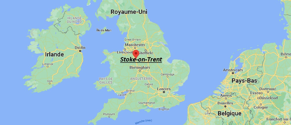 Où se trouve Stoke-on-Trent