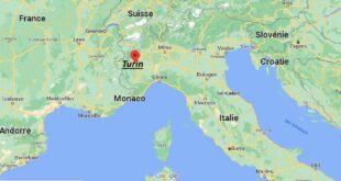 Où se trouve Turin