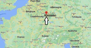 Où se trouve Wiesbaden Allemagne